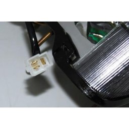 SHIN YO LED avec verre teinté, YAMAHA XJR 1300 99-, noir