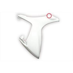 Partie latérale de carénage milieu gauche pour SUZUKI GSX-R 600/750 2ème choix, un support de montage cassé, noir-blanc-orange