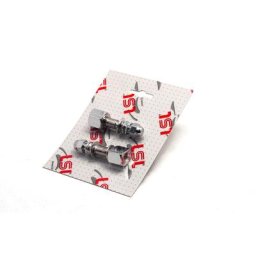 LSL Mirror kit de montage Harley, acier / chrome plaqué, argent
