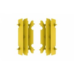 POLISPORT Cache radiateur jaune Suzuki