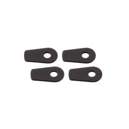 HIGHSIDER Plaques de montage INDY SPACER, Aprilia, BMW, Triumph, Yamaha, noir