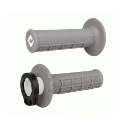ODI Revêtements MX V2 Lock-On semi-gauffré - gris