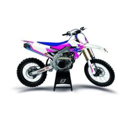 Blackbird Kit déco Retro - Yamaha YZ125/250, noir