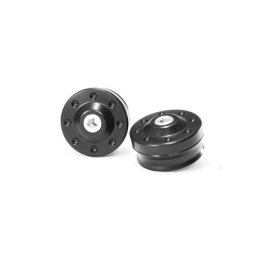 Gilles Protections fourche et bras oscillant (axe de roue) GTA noir Kawasaki Z900RS