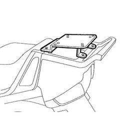 SHAD TOP MASTER BMW RT/K1100 LT Ajustement topcase, noir