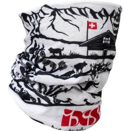 IXS Micro Couvre-chefs multifonctionnels, noir-blanc