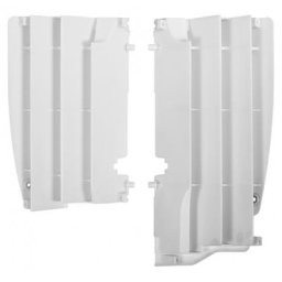 POLISPORT Cache radiateur blanc Suzuki RM-Z450