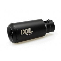 IXIL RB silencieux noir en acier inoxydable HONDA NC 700 X/S, 12-, NC 750 X/S, Integra, 14-, E-gepr. (Euro 3+4+5)
