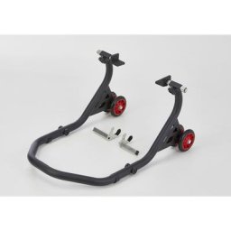 Support protech support arrière en acier inoxydable enduit de poudre noir