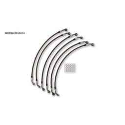 LSL Steel ligne de frein tressée HONDA CB 600 F Hornet, 2007- (PC41)