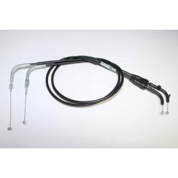 Ensemble de câbles d’accélérateur, YAMAHA XJR 1300, 02-05, uniquement pour les modèles carburateur., noir