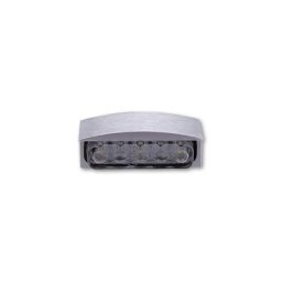 Éclairage de plaque d’immatriculation SHIN YO MINI LED, argent
