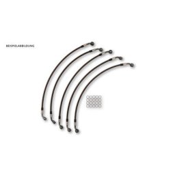 Ligne de frein tressée LSL Steel SUZUKI GSF 1200 Bandit K6, 2006- (WVCB)