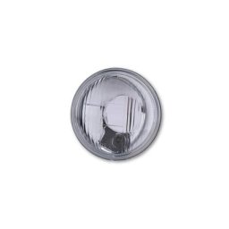INSERT de projecteur SHIN YO avec lumière de stationnement, métal, 90mm pour l’ampoule H 4, verre à carreaux