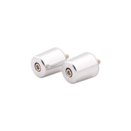Shin YO Bar End Weights pour divers guidons d’origine SUZUKI, argent