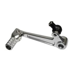 Levier de vitesse aluminium, avec déflexion SUZUKI GSX-R 1300, 99-07, pliable, argent