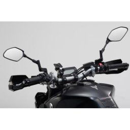 SW-Motech Kit support universel - Incl. boule 1"", bras, platine GPS, Navi Case.
