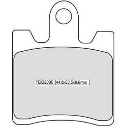 FERODO Brake pad FDB 2085 Platine