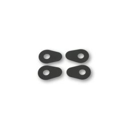 SHIN YO Alu plaques de montage INDY SPACER pour divers YAMAHA, Set, noir