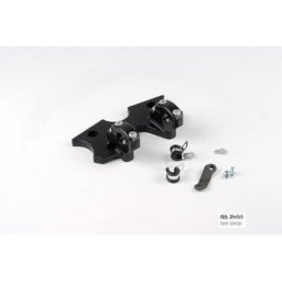 Kit d’adaptateur LSL Clamp pour Honda NTV650 88-92, argent