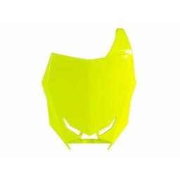 Race Tech Plaque numéro frontale jaune fluo Suzuki RM-Z450