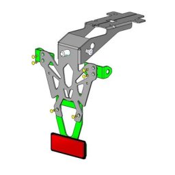V PARTS Support de plaque - Suzuki