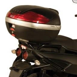 GIVI top case carrier black pour boîtier monolock pour différents modèles de Piaggio (voir description), noir
