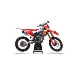 Blackbird Kit déco Retro - Honda CRF250/450, noir