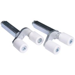 Bastef Universal Lifter Adapter - Roller, argent