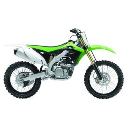 POLISPORT Ouïes de radiateur couleur origine vert/noir Kawasaki KX450F