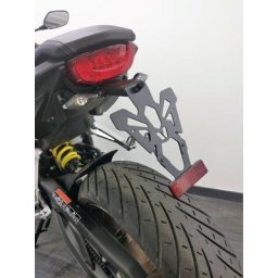 V PARTS Support de plaque noir Honda CB650R