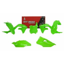 Race Tech Kit plastique vert fluo Kawasaki KX450F