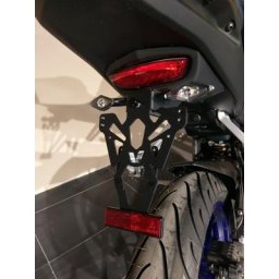 V PARTS Support de plaque noir Yamaha