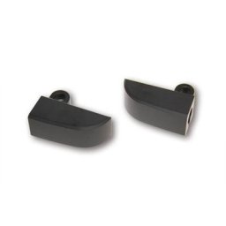 Support clignotant HIGHSIDER CNC, noir