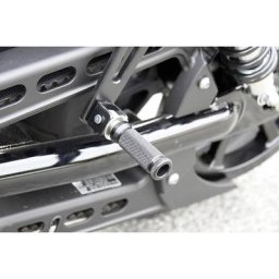 LSL Passager détenteur de repos pliable BMW R 100, argent