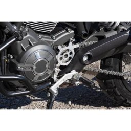 LSL LSL shift/brake unit Ducati Scrambler, argent