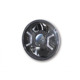 HIGHSIDER LED Main Headlamp Insert Type 2, 7 pouces, noir