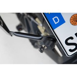 SW-Motech Antivols pour support latéral PRO - Fonction QUICK-LOCK. 2 antivols et 2 clés.