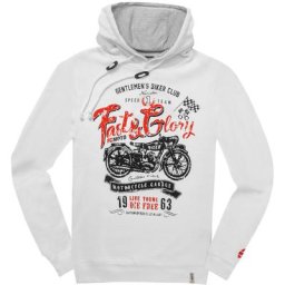 FC-Moto Fast and Glory Capuche, blanc, taille XL
