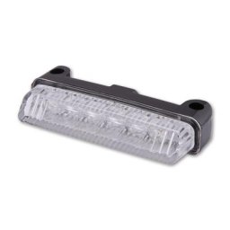SHIN YO Mini LED feu arrière, verre clair, E-approuvé, noir