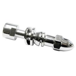 HIGHSIDER Miroir adaptateur Harley à M10x1.25mm, chromé plaqué, argent