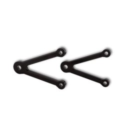 Jambe de force de lampe LSL réglée 82mm, sans support de signal de tour, noir
