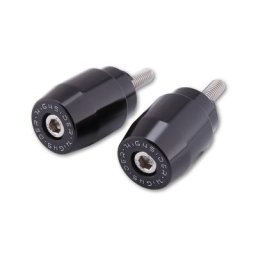 Poids d’extrémité de barre HIGHSIDER pour HONDA M6, noir