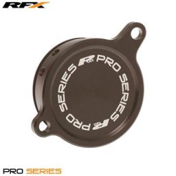 RFX Couvercle de filtre à huile Pro (Anodisé dur) - Kawasaki KXF450