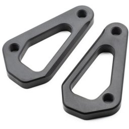 Kriega OS Yamaha Tenere 700 Jeu de plaques de maintien de siège standard, noir
