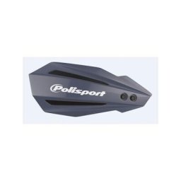 POLISPORT Protège-mains MX BULLIT Noir/Gris - HONDA CRF, taille 10 mm