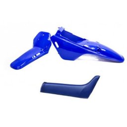 A.R.T. Kit plastique couleur origine bleu avec selle complète bleu Yamaha PW80