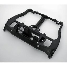 MOTO BRACKETS Fairing titulaire grand pour SUZUKI, noir