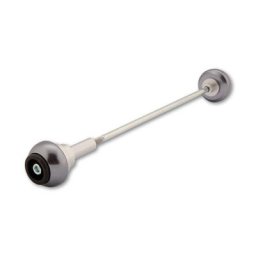 LSL Axle Balls Classic, BMW RnineT, Racer/Scrambler, titane, essieu avant, argent