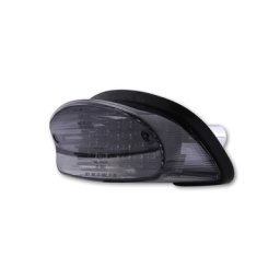 SHIN YO LED feu arrière avec verre teinté, HONDA CB 600 Hornet 98-02, noir